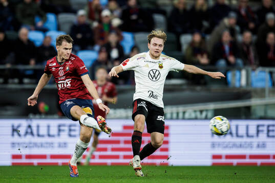 Örgrytes Christoffer Styffe och Östersunds Simon Marklund