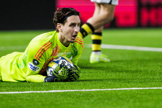 IFK Norrköpings målvakt David Mitov Nilsson