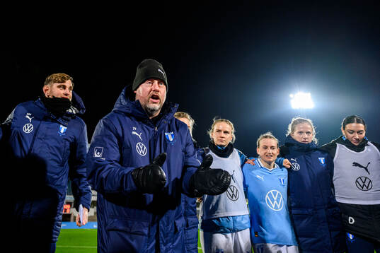 Malmö FFs tränare Jonas Valfridsson