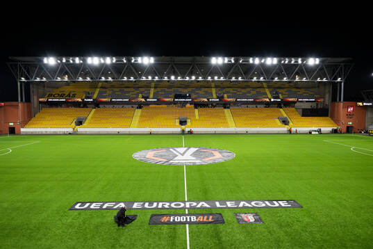 Overview of Borås Arena ahead of the Europa League match between Elfsborg and Braga on November 7, 2024 in Borås. 