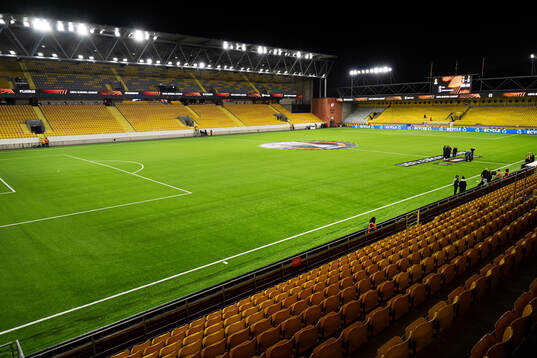 Overview of Borås Arena ahead of the Europa League match between Elfsborg and Braga on November 7, 2024 in Borås. 