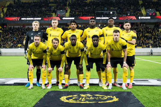 The starting eleven of Elfsborg