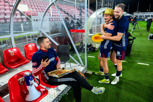 Östers Vladimir Rodic, Tutu Varmanen och Kevin Höög