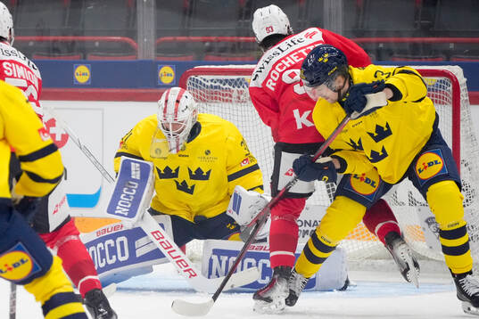Jacob Johansson and Filip Berglund of Sweden