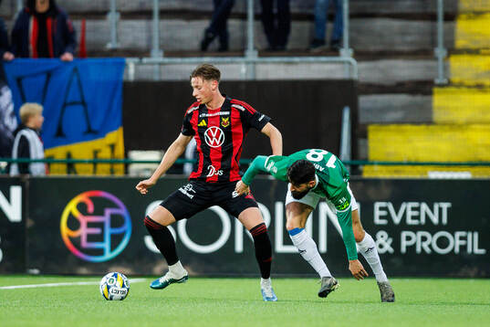 Östersunds Albin Sporrong och Brages Ferhan Abic