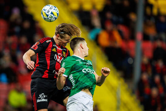 Östersunds Sebastian Karlsson Grach och Brages Oskar Ågren