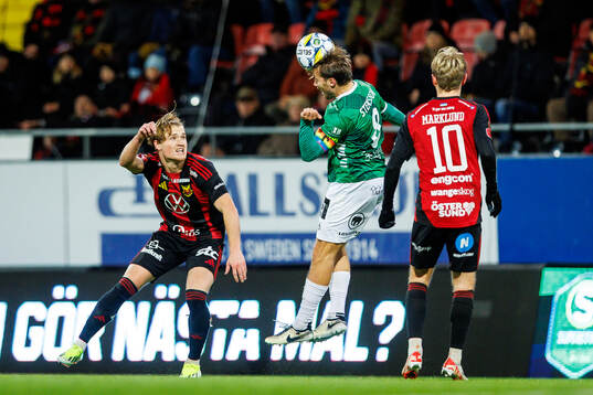 Östersunds Sebastian Karlsson Grach och Brages Jacob Stensson