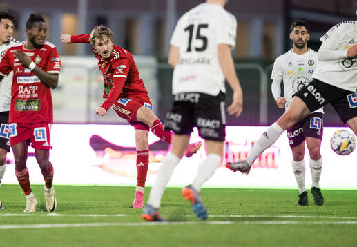 Skövde AIKs Hugo Engström