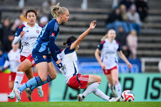 Djurgårdens Matilda Plan och Rosengårds Mai Kadowaki