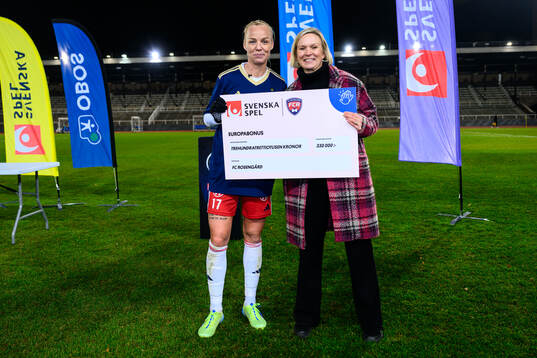 Rosengårds Caroline Seger med prischeck