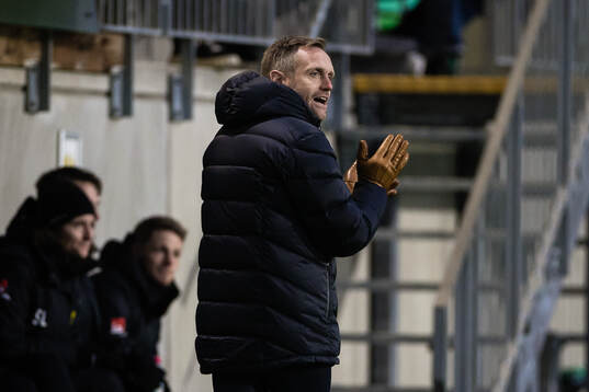 Hammarbys tränare Martin Sjögren