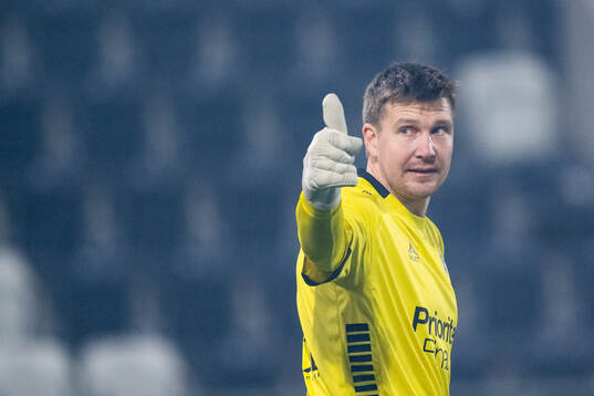 Utsiktens målvakt Oliver Gustafsson