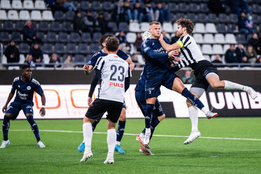 Utsiktens Jesper Brandt och Landskronas Erik Hedenquist