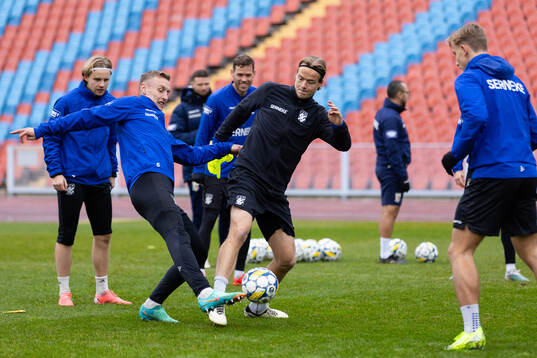 IFK Göteborgs Sebastian Ohlsson och August Erlingmark