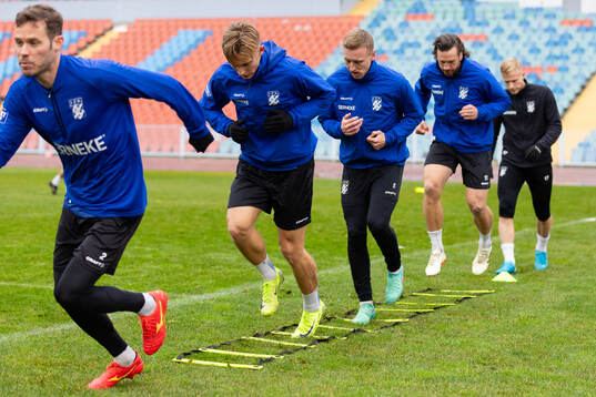 IFK Göteborgs Emil Salomonsson, Linus Carlstrand, Sebastian Ohlsson och Gustav Svensson