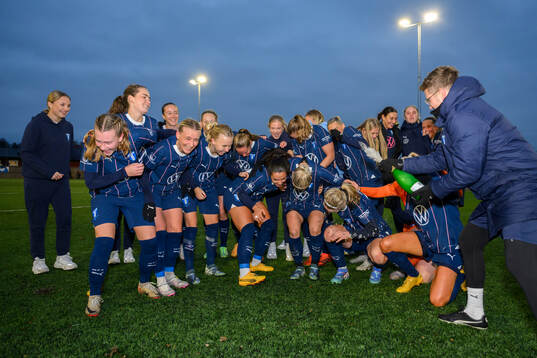Malmö FFs spelare jublar