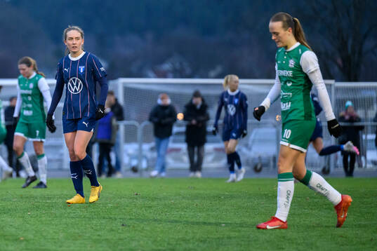 Malmö FFs Matilda Eriksson Kristell och Alingsås Alma