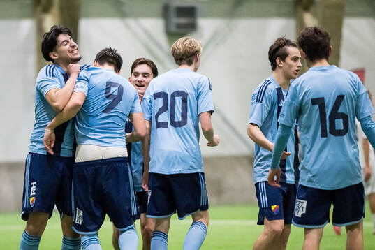 Djurgårdens Mario Amini jublar efter 2-0