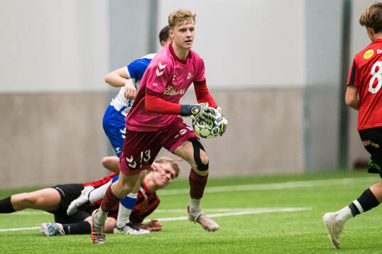 Odenses målvakt Tobias Elnegaard