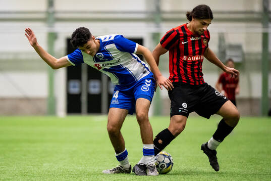 Odenses Adam Amrani och Brommapojkarnas David Isso