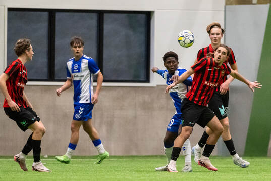 Odenses Delphen Bitute och Brommapojkarnas Leart Krasniqi