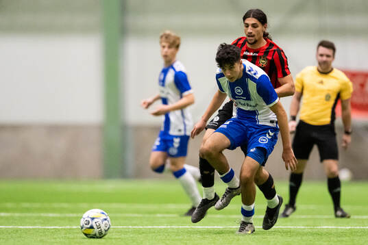 Odenses Adam Amrani och Brommapojkarnas David Isso