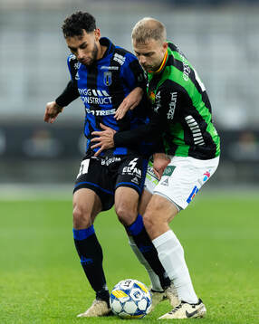 Sirius Joakim Persson och GAIS Gustav Lundgren