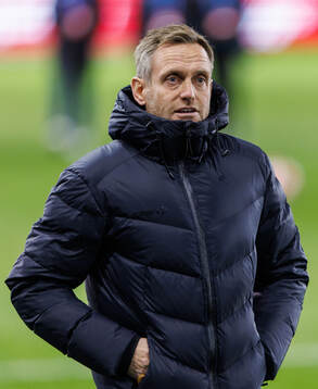 head coach Martin Sjögren of Hammarby