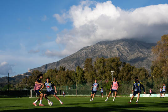 Bla gjennom flere bilder av Football, U21, Sweden, Training