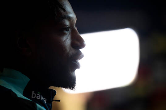 Warren Kamanzi of the Norwegian national football team