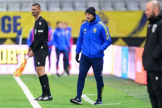 Head coach Andreas Pettersson of Sweden