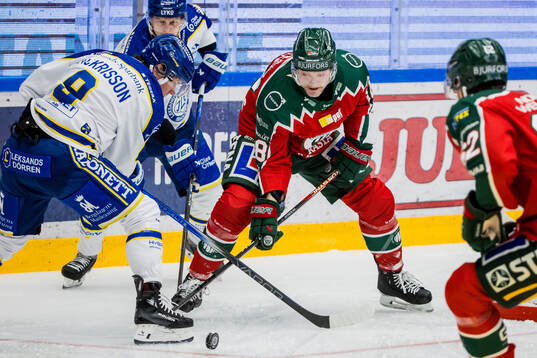 Leksands Anton Johansson och Frölundas Carl Klingberg