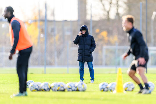 Landskronas manager Billy Magnusson