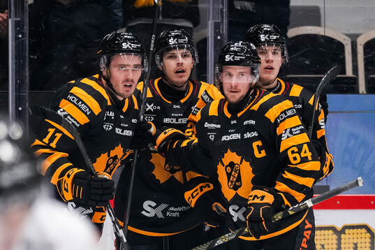 Skellefteås Max Lindholm, Jonathan Johnson och Jonathan