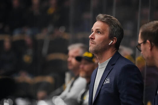 Skellefteås assisterande tränare Pontus Petterström