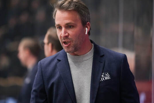 Skellefteås assisterande tränare Pontus Petterström