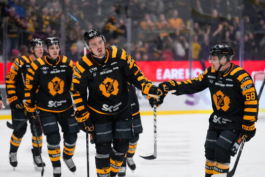 Skellefteås Max Lindholm jublar