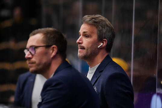 Skellefteås  assisterande tränare Pontus Petterström