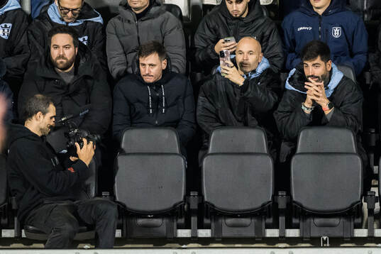 Club owner Andrés Iniesta of FC Helsingør