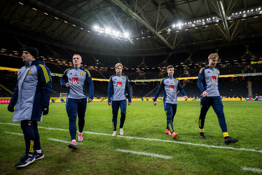 Isac Lidberg, Daniel Svensson, Samuel Dahl and Nils Zätterström of Sweden