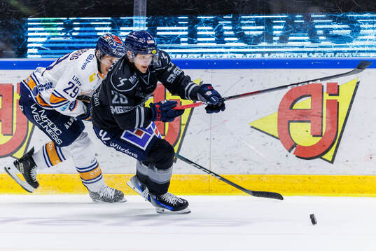 Växjös Sebastian Strandberg och Linköpings Olle Strandell