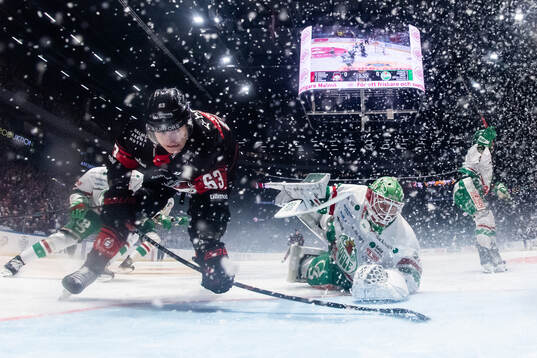 Malmö Redhawks Fredrik Händemark oroar mot Rögles