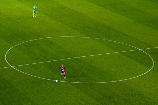 Goalkeeper Egil Selvik and Stian Gregersen of Norway