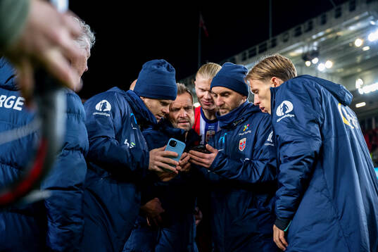 Kit manager Erik Hulleberg, manual therapist Thomas
