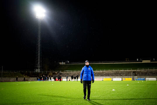 Tränare Jussi Kontinen