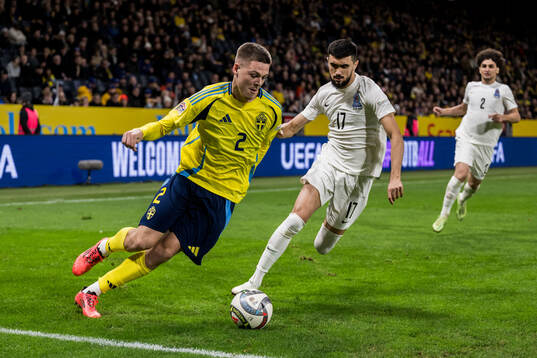 Emil Holm of Sweden and Turan Manafov of Azerbaijan