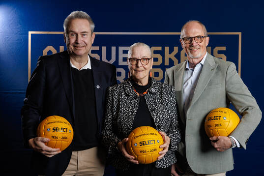 Mats Enquist, Rose-Marie Frebran och Lars-Christer Olsson
