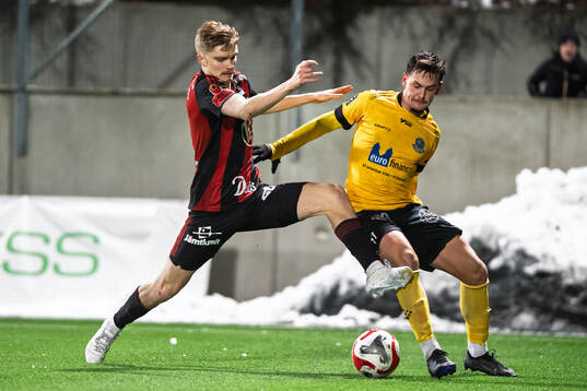 Lunds BKs Sebastian Tipura och  Östersunds Jakob Hedenquist