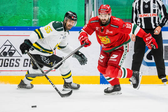 Östersunds Linus Videll och Moras Max Martin