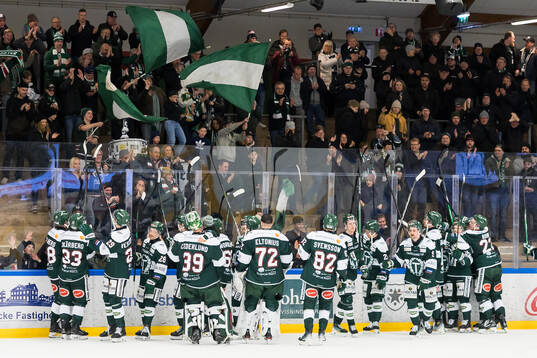 Tingsryds spelare jublar